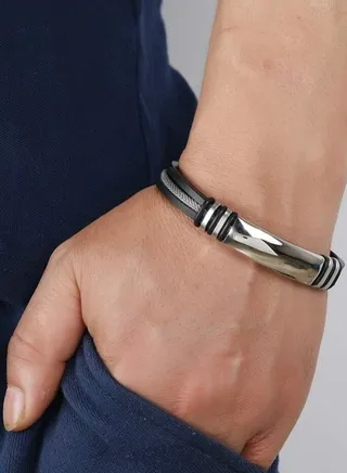 Men’s Bracelet Made Of High Quality Stainless Steel 