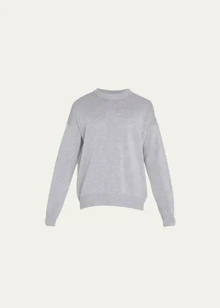 Men's Basic Cashmere Sweater