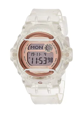 Women's Baby-G Resin Analog Digital Watch BG-169G-7BDR 