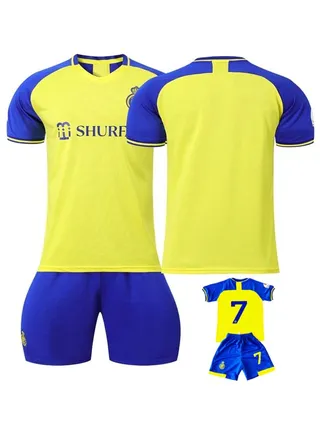 22-23 Ronaldo No.7 Al-nassr Fc Football Home Jersey T-shirt 