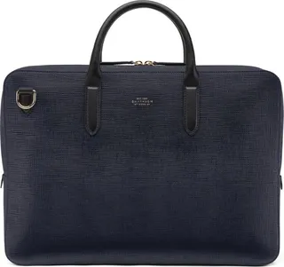 Smythson Leather Briefcase