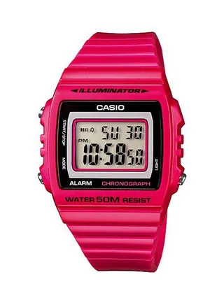 Resin Digital Wrist Watch W-215H-4AVDF 