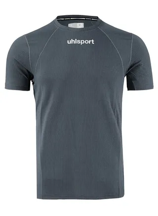 uhlsport Men's T-Shirt, For all kind of sports training, Round Neck, Very light elastic fabric, Regular Fit, Short sleeves, Sewn on the outside 