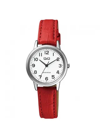 Leather Analog Wrist Watch Q925J324Y 