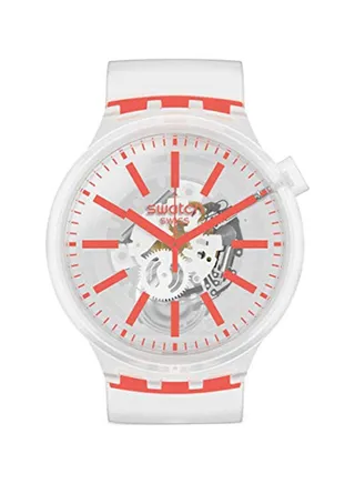 Stylish Analog Wrist Watch - 43 mm - White 