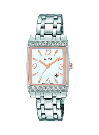 Women's Stainless Steel Analog Quartz Wrist Watch AH7H51X 