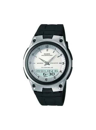 Resin Analog+Digital Wrist Watch AW-80-7AVDF 