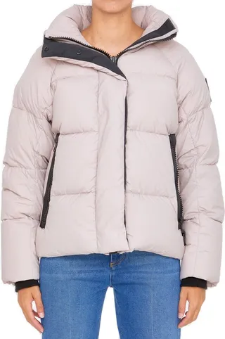 Canada Goose Logo Patch Padded Jacket