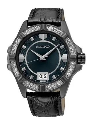 Leather Analog Watch SUR805P1 