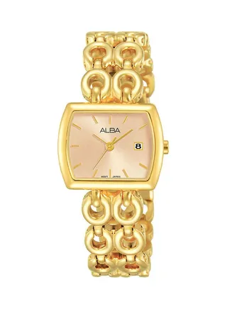 Women's Stainless Steel  Round Analog Water Resistant Watch  AH7Q66X 