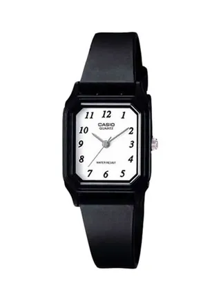 Women's Resin Analog Wrist Watch LQ-142-7B - 24 mm - Black 