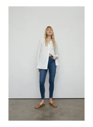 98s Denim Mid Rise Skinny Jean 