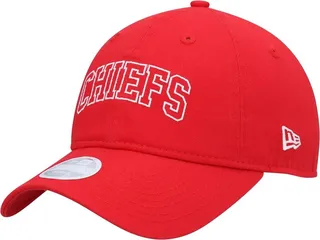 Women's New Era Red Kansas City Chiefs Collegiate 9TWENTY Adjustable Hat