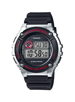 Resin Digital Wrist Watch W-216H-1CV 