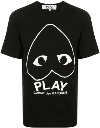 logo-print crew neck T-shirt