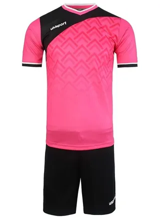 uhlsport Football Jersey Set, Smart Breathe ® LIFE, Suitable for Playing Football and All Kinds of Sports, V-neck, Light Material, Comfortable & breathable 