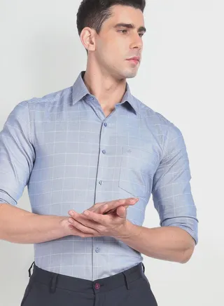 Checked Regular Fit Shirt 