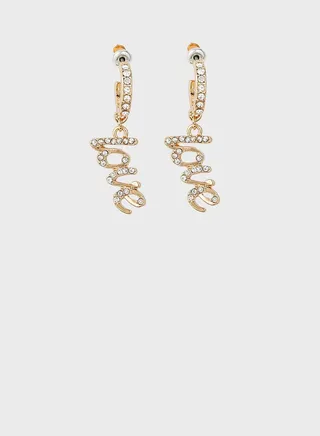 Love Drop Stud Earrings
