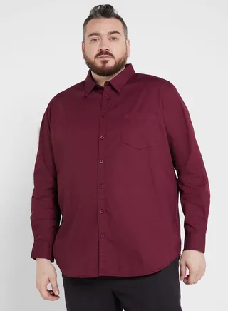 Thomas Scott Plus Size Cotton Casual Shirt