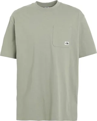 M Heritage Ss Gr Tee T-shirt Sage Green