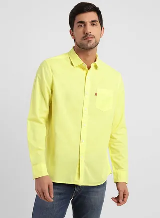 Pocket Detail Regular Fit Shirt 