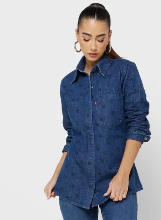 Double Pocket Detailed Regular Fit Shirt 