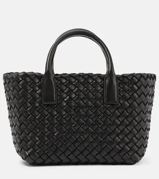 Cabat Mini leather tote bag