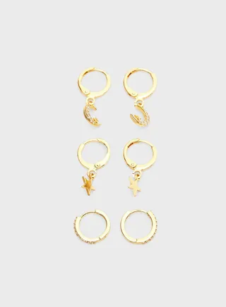 Findon Earrings (Pack Of 3