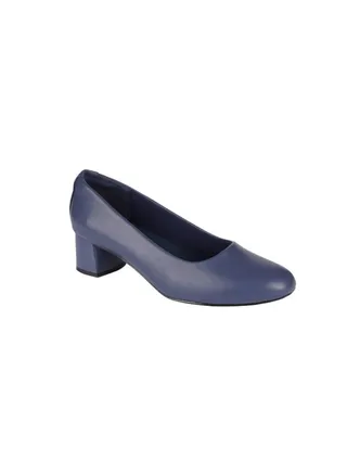 Michelle Morgan Ladies Court Shoes 219JT507 Navy 