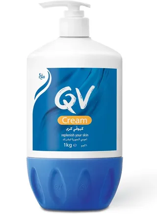 Q Cream in a bottle with pump 1050 g 