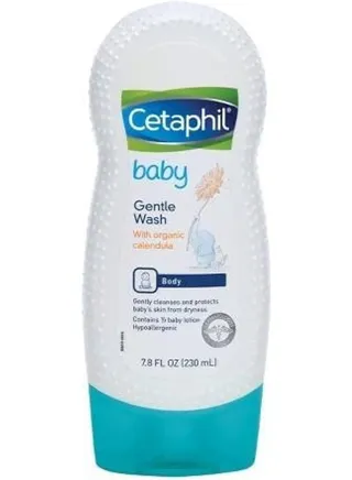Gentle baby wash with Organic Calendula from Cetaphil Baby | Refreshing fragrance Nice and safe 7.8 oz., 7.8 fl oz 