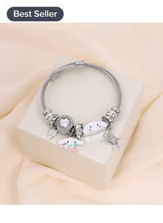 Sanrio series cinnamon creative bead combination bracelet bracelet 