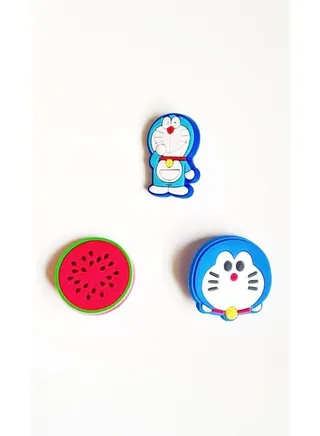 3 Pieces Brooch With Doraemon Cartoon Characters Design 
