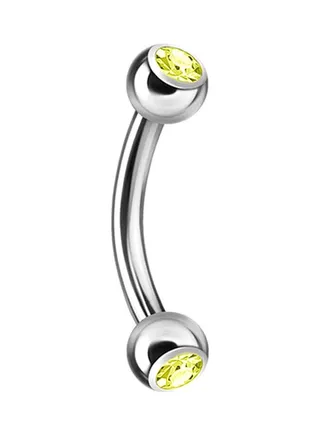 Stone Studded Belly Ring 