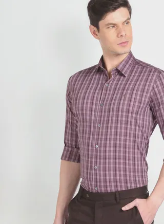 Checked Slim Fit Shirt 