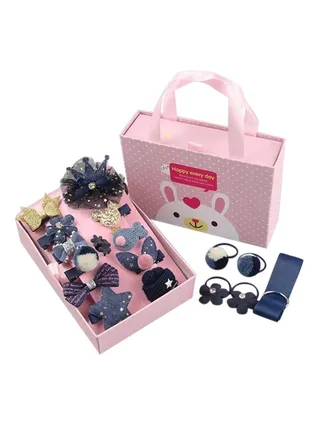 18-Piece Hair Clip Gift Box 