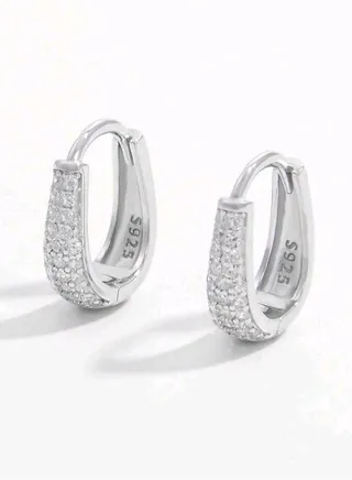 Pure 925 Sterling Silver Earrings For Women 