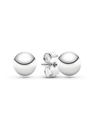 Pandora Jewelry Classic Beads Sterling Silver Earrings 