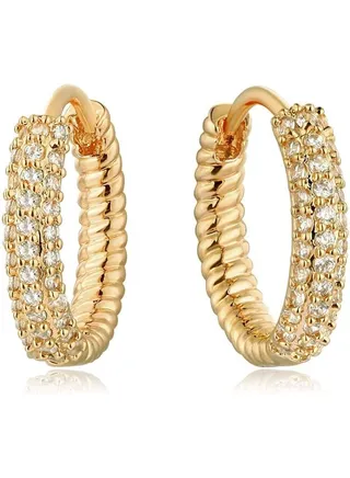 Women Huggie Earrings Gold Hoop 14K Gold Filled Small Simple Handmade Hypoallergenic Everyday Jewelry 
