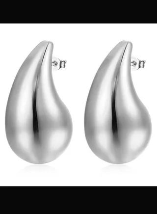 Women's Hoop Earrings, Lightweight Drop Hollow Hoop Earrings, Hypoallergenic Women's Earrings, Girls Fashion Jewellery 