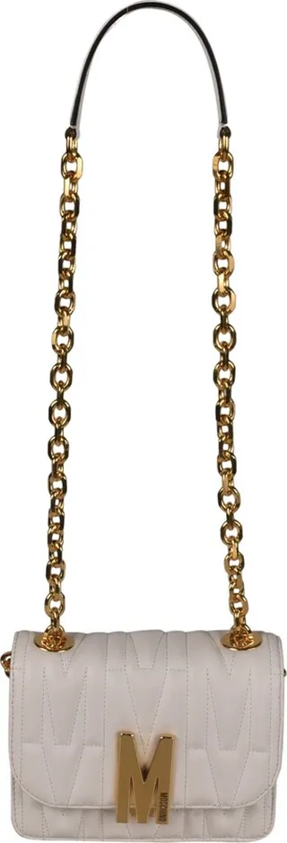 Logo Chain Strap Shoulder Bag