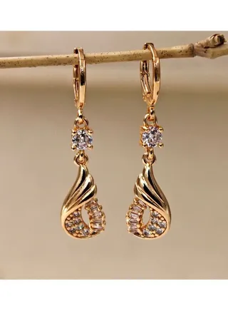 18k Gold Plated Earrings 