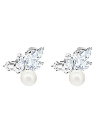 Louison Pearl Pierced Stud Earrings 