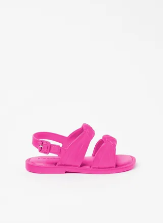 Baby Knotted Detail Sandals Pink 