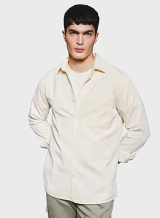 Man Regular Fit Long Sleeve Shirt 
