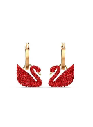 Iconic Swan Shiny Earrings 