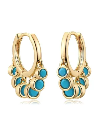 Women Gold Huggie Hoop Earrings Dangle Drop 14K Gold Filled Small Boho Beach Simple Delicate Handmade Hypoallergenic Jewelry Gift 