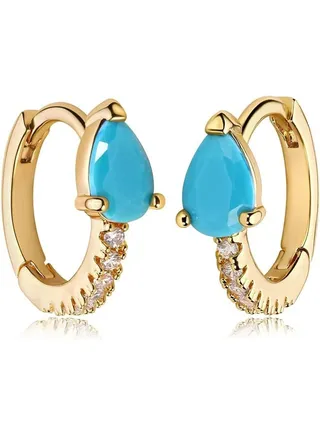 Women Huggie Earrings Gold Hoop 14K Gold Filled Small Simple Hypoallergenic Everyday Jewelry 
