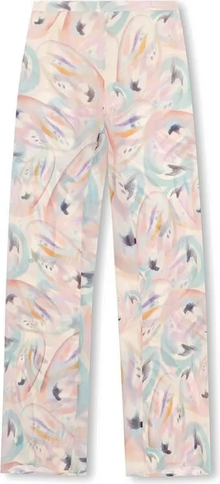 Etro Printed Straight Leg Pants