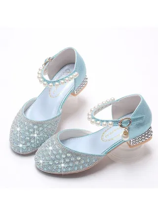 New Princess Shoes Shiny Small High Heels Fashionable Soft Sole Single Shoes 